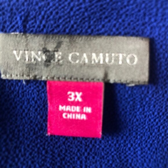 Vince Camuto Sleeveless Tunic Blouse - Asymmetrical Hem - Picture 4 of 9